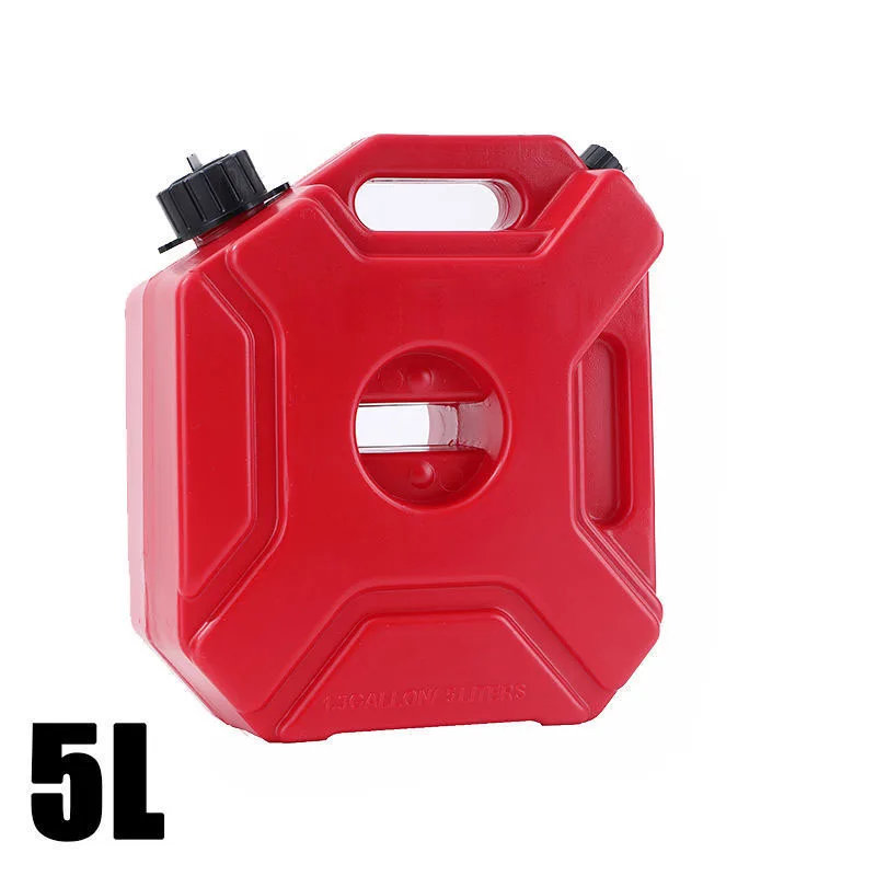 Plastic portable thickened explosion-proof gasoline drum 3L5L6L10L spare fuel tank made of plastic material