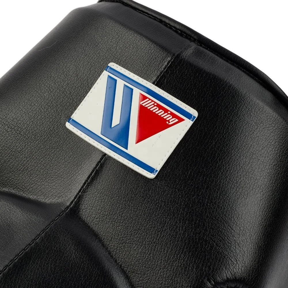 Hot Selling Custom Made Black Boxing Sparring Set Winning Training Gear with Leather Gloves Head and Groin Guard for Muay Thai