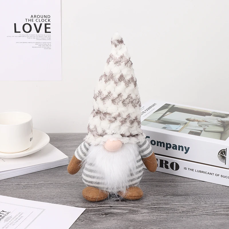 2022 Christmas Elf Plush Gnomes Toys Cute Stuffed Christmas Gnome easter Decorations Mascots Ornament Valentines gnomes Elf Doll