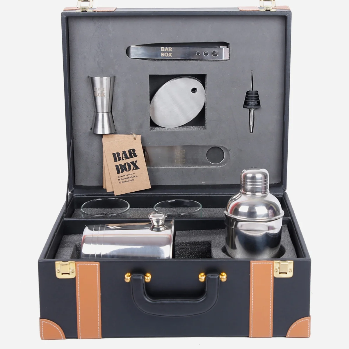 13-piece Gunmetal Black Boston Cocktail Drink Shaker Set Made From Stainless Steel Bar best design new shaker