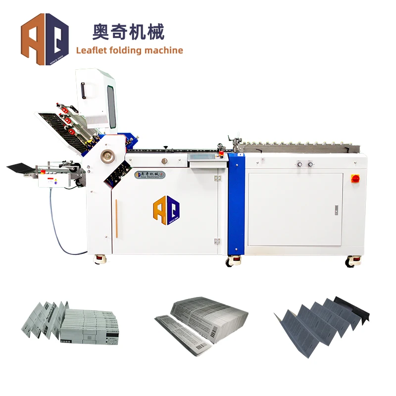 A4 Air Suction Folder Folding Manual Machine Paper Folding Machine For Leaflets