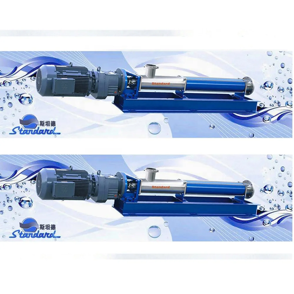 Standard single screw pumps Similar SEEPEX MONO NETZSCH screw pump,No belong G series type stainless steel screw pump