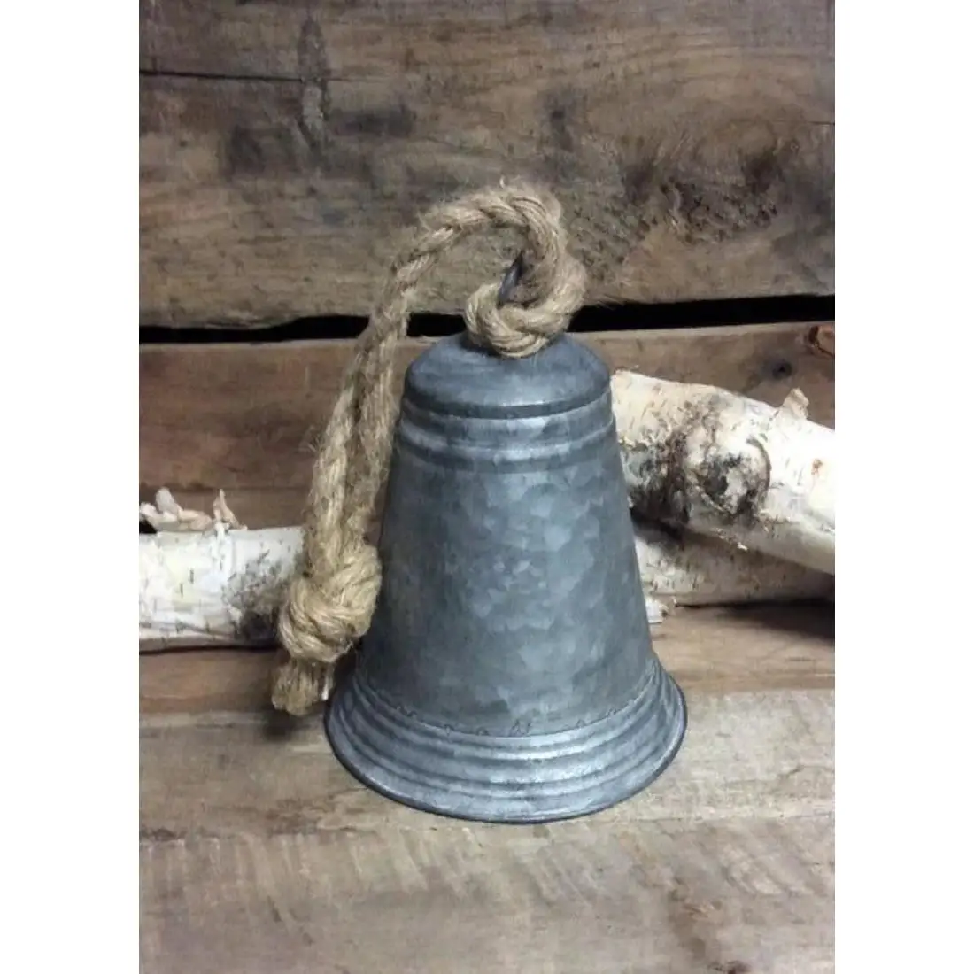 Custom Hot Design Bell Christmas Decoration Hanging Bells Ornaments Hot Selling  Galvanized Sheet Bells For Garden