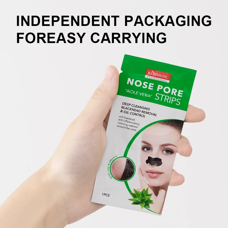 KORMESIC OEM private label Acne Treatment Face Mask Deep Cleansing Peel Off Face Mask And Nose Charcoal Blackhead Remover Mask