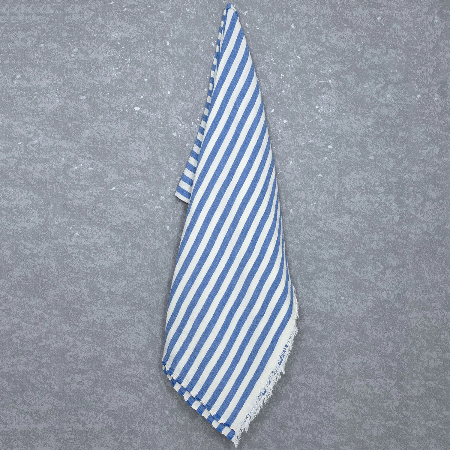 Mykonos Blanket Large Towel 100% Cotton Fouta Turkish Beach Towel Peshtemal 140*170 cm 440 gr Turkish Towel