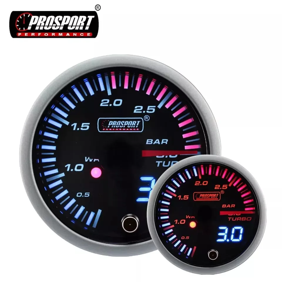 Universal Digital 85mm Speedometer Meter MPH Odometer GPS Function LED backlight Car vehicles
