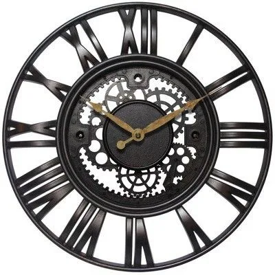 Wholesale Range Decorative Large Wall Clock Indoor Home Decoration Luxury Style Custom Large Display Designer