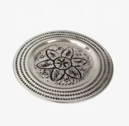 Nordic Metal Serving Plate At Reasonable Price Supplies Decorative Newly Charger Dish Plates High On Demand Trending Arrival
