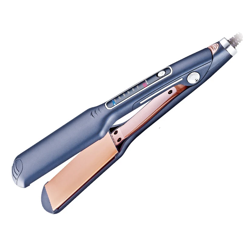 Lisseur Cheveux Vapeur Professional Steam Pod Mini Portable Titanium 480 Degrees Ceramic Flat Iron Curler Hair Straightener