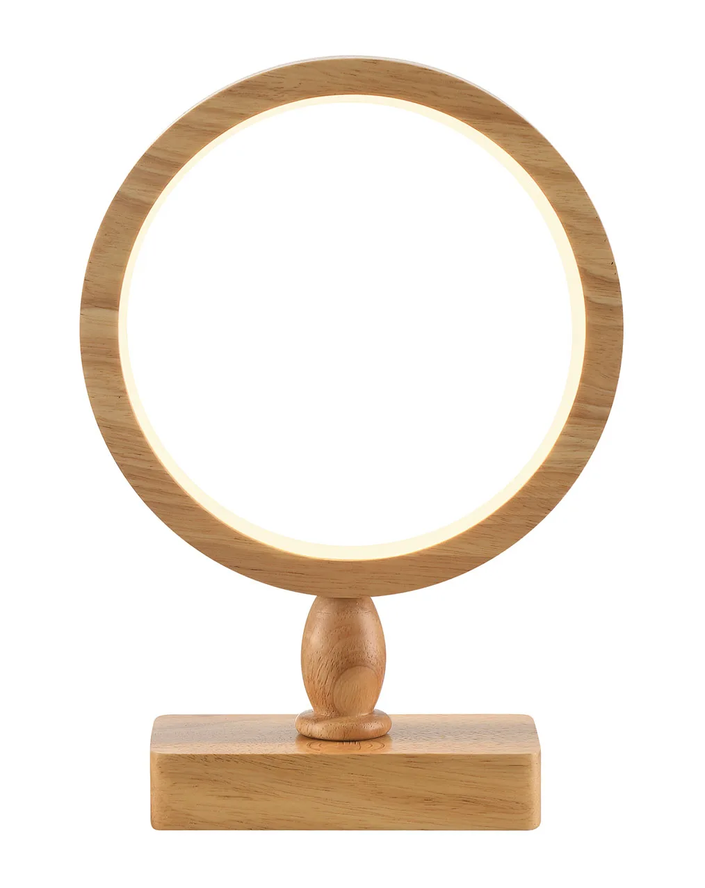 HarmonyGlow Wooden LED Table Light 6W