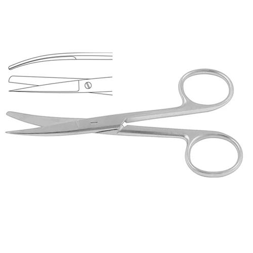 2 Years Warranty Best Price General Surgical Kit Scissors Stainless Steel Operating Scissors Pakistan Durable Metal Material