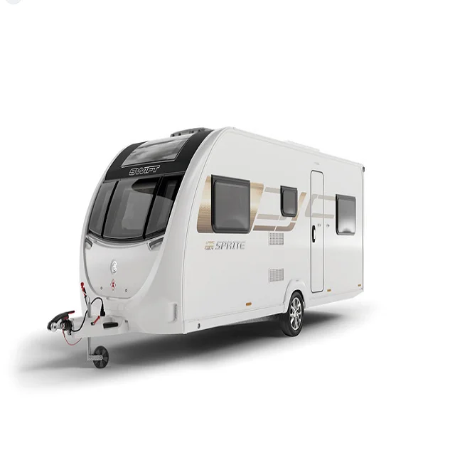2024 Buy New Condition Large Expand Wall Luxury Mini lite Camper trailers Camping Caravan for sale