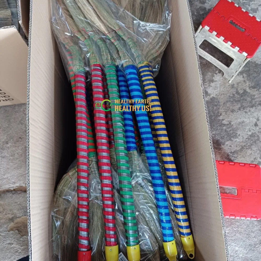 Authentic Handmade Asian Broom / Premium Vietnamese Straw Broom High Quality With Good Price By ECO2GO VIETNAM