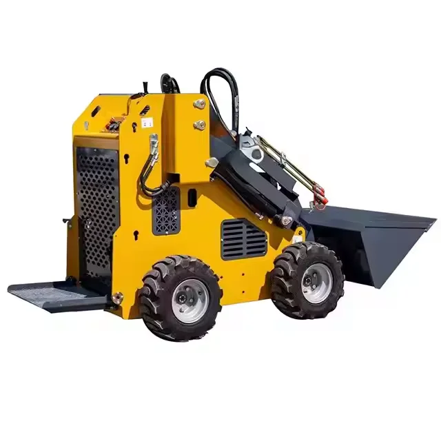 Diesel Skid Steer Loader Mini Track Skid Steer Loader Skid Steer Hydraulic Drive With Rubber Track