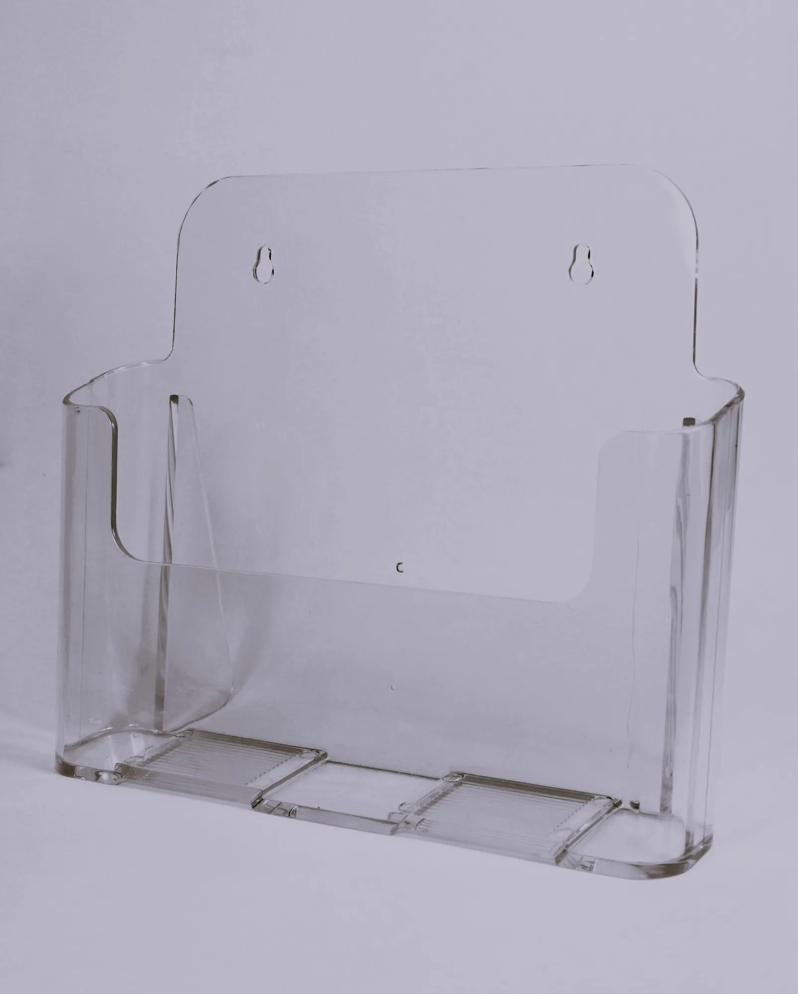 Acrylic A4 Brochure holder leaflet stand flyer dispenser literature stand Freestanding Counter menu display portrait