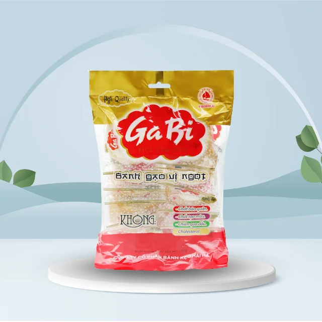 Оптовая продажа зерновой рисовый крекер со сладким вкусом Габи кондитерские изделия HaiHa