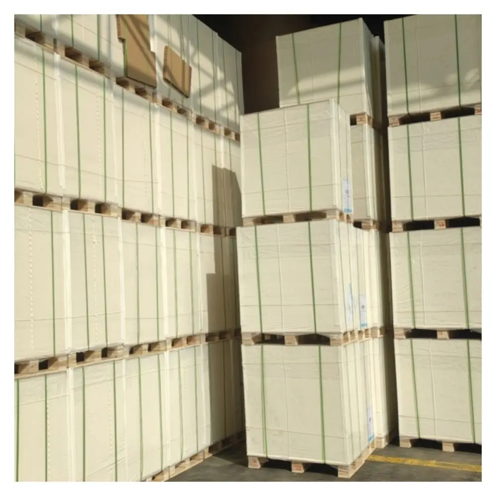 Китайские производители paperone a4 75gs 230 до 450Gsm с одним белым покрытием картонные доски дуплексная картонная бумага серой спинкой