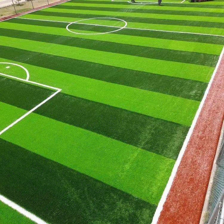 50mm 10710 Density Synthetic Grass Artificial Turf Football Field Artificial Grass Carpet