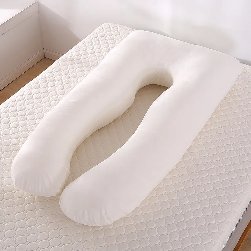 Various Shape Soft Surface Polyester Bamboo Customized Color Shredded Memory Foam Pregnancy Body Pillow For Women