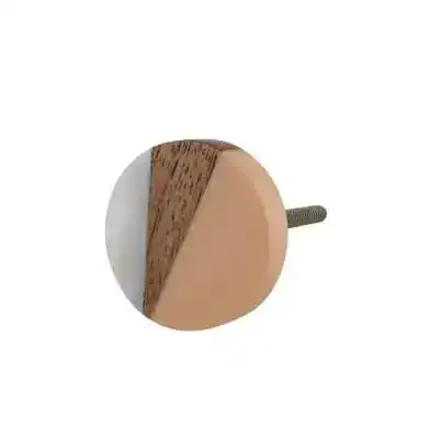 Handicraft Resin Wood Drawer Door Cabinet Knobs & Pull Handle Door Knobs at Low Price in India