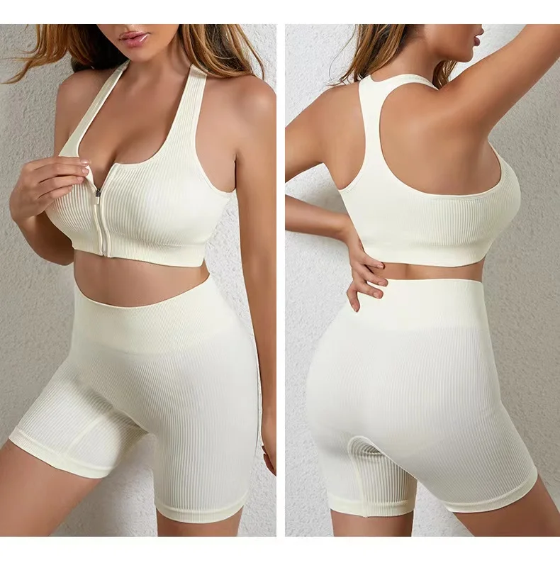 Womens Sexy Push Up Butt Lift Outdoor Sport Set High Waist Fashion Bras Yoga Seamless Underwear