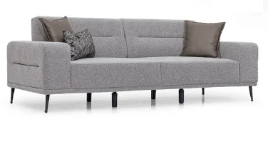 ELKA Sofa Bed Multi Color Top Fabric European Style Modern Reclining  Living Room Furniture  3 Seater 1 Seater Fabric Leather