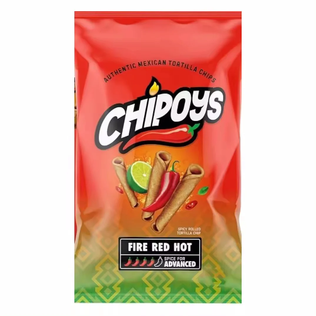 Новые закуски оптовая продажа Chipoys пряное ранчо 4 унции x 96 мешков
