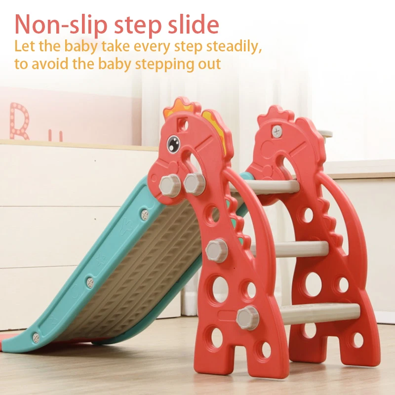 Children Folding Slide Baby crawling with Elevated Slide Customizable Indoor plastic Slide For Kids toys