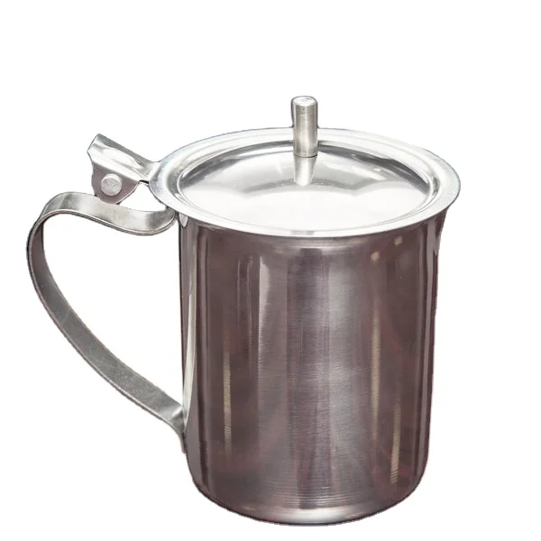 New Trending Product With Lowest Price Stainless Steel 10 Oz Serving Milk Tea Pot