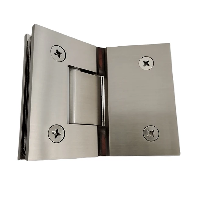 Hot Design Frameless Door Hardware Copper Alloy Shower Hinge