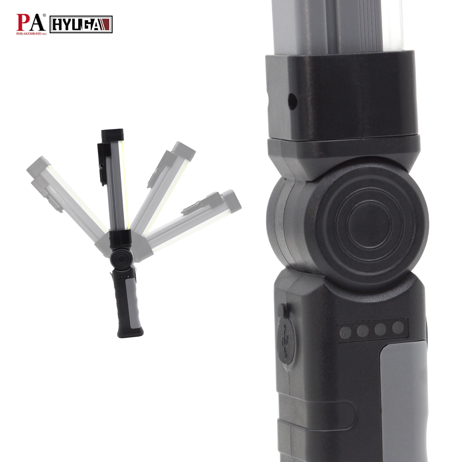 COB Portable Working light LED Magnetic Rechargeable Car Repair tool light Hand Held Work Lamp with hanging hook work lights PA