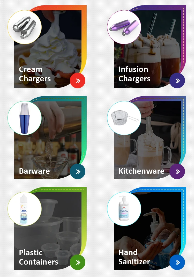 Made in EU OEM Manufacturer Supply Best Grade Blueberry Flavor Aluminum Whipped Cream Charger in 680g Cylinders