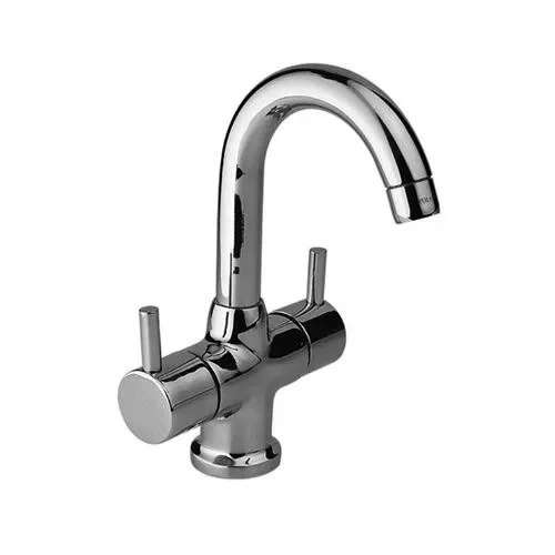Stainless Steel Bathroom Sink Basin Mixer Faucets Combine and Offer Hot and Cold Water Basin Mixer Tap