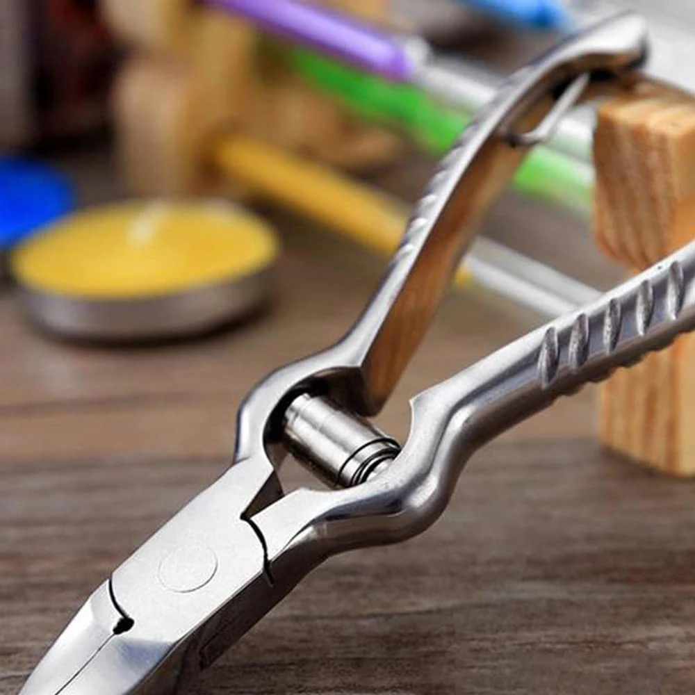 Кусачки для ногтей вросших толстых кусачки из нержавеющей стали сверхпрочные