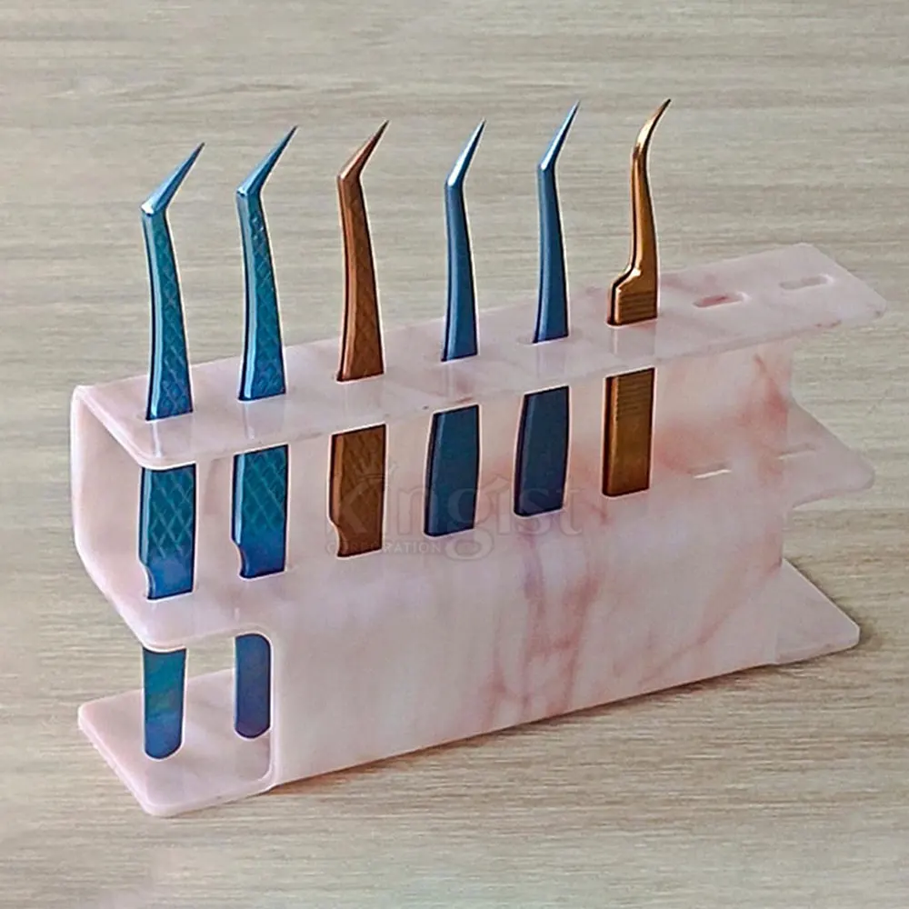 Acrylic Lash Extension Supplies Display Rack Eyelash Extension Tools Tweezers Holder Stand