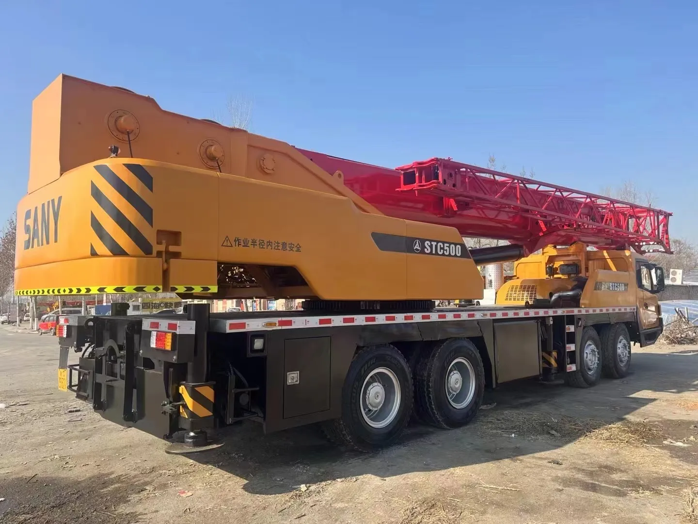 Second Hand 50 Ton SANY STC500 on Hot Sale