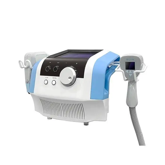 Portable rf 2 handles skin tightening Ultra 360 Face Lifting Body Slimming Monopolar RF Machine