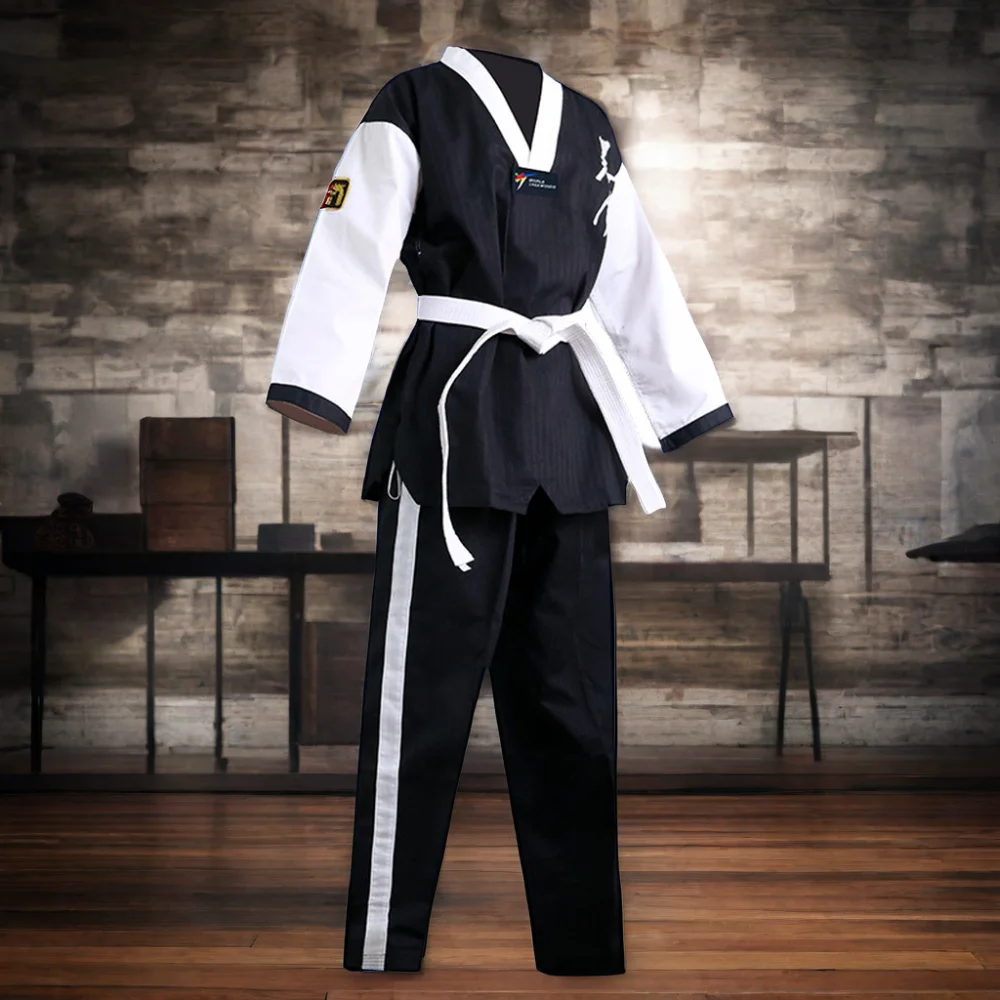 New Durable Breathable White Sparring Uniform Taekwondo Uniform Fight Wear Best Seller Taekwondo Uniform TU-0010