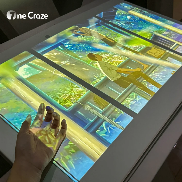 New Trendy Interactive Projection Magic Flip Book AR Equipment For Exhibition Hall Museum Knowledge Dissemination