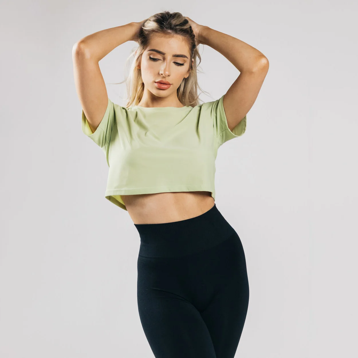 Wholesale Affordable Price Rib Knit Tank Top Short Sleeves Round Neck Cropped Slim Ladies Tank Top Women