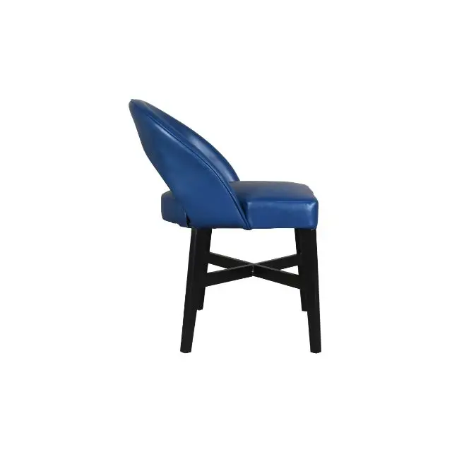 New Design Dining Room Furniture Velvet Dining Chair modern high backreception chair coffee chair