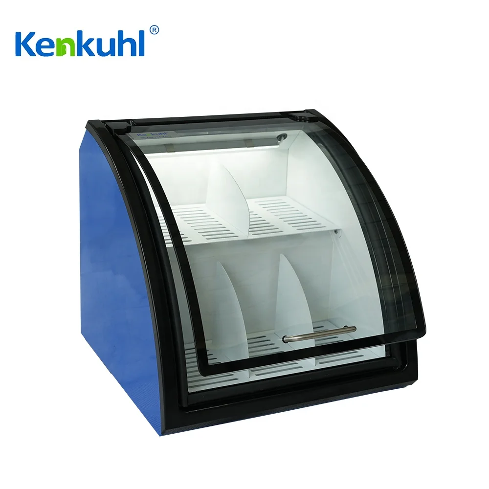 Kenkuhl Mini Counter Top Chocolate Cooler Chocolate Display Refrigerator Candy Showcase
