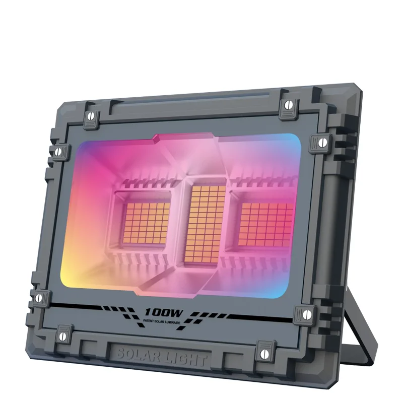 Светодиодный прожектор на солнечной батарее с дистанционным управлением