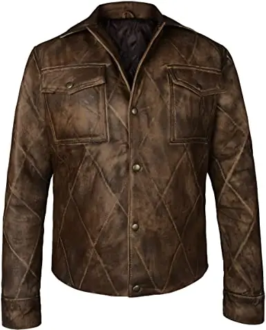 Мужские кожаные куртки индивидуальный дизайн Зимняя одежда