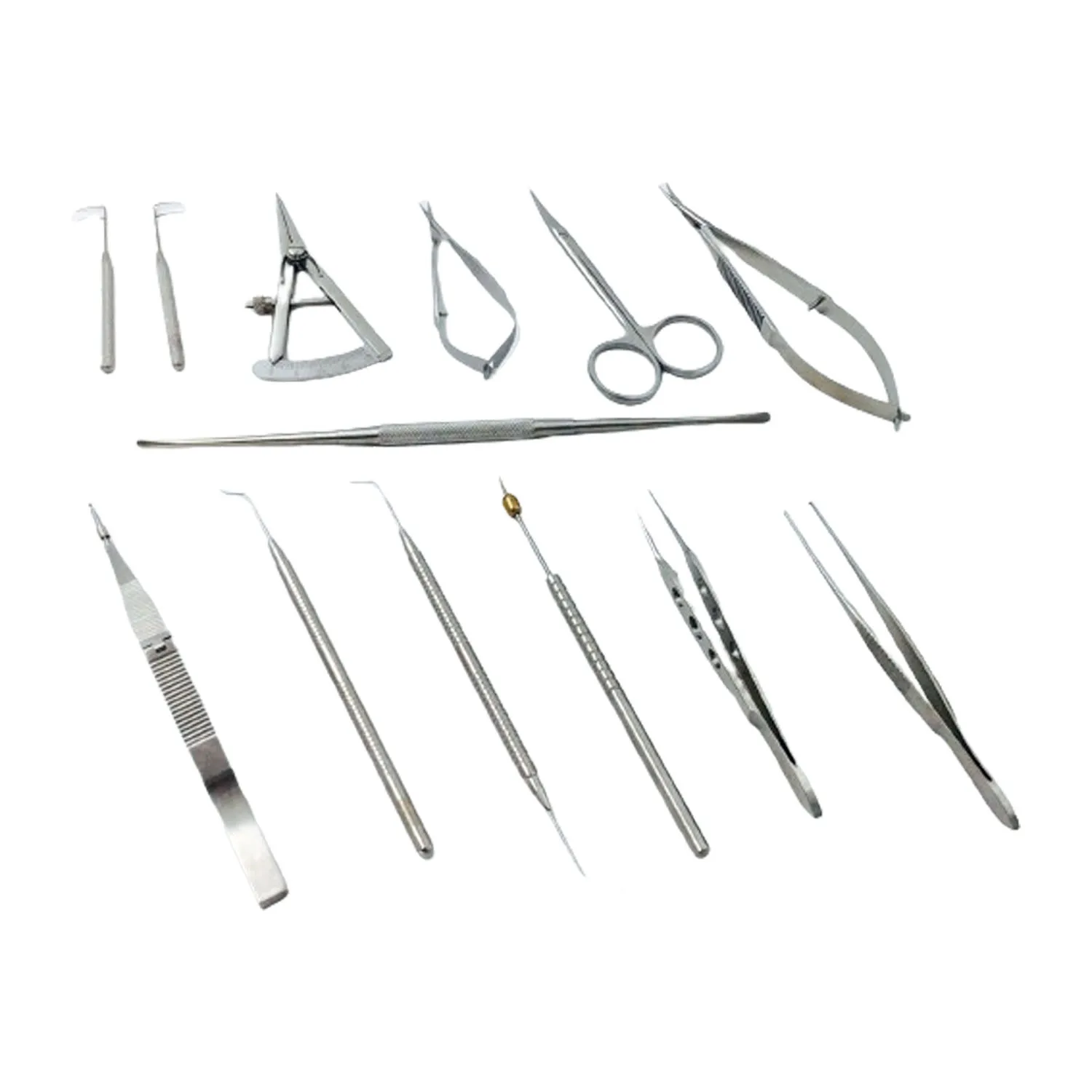 Glaucoma surgery Set of 13pcs Use for ophthalmic surgery Eye Minor Blepharoplasty surgery set Eyelid Cataract surgery Set