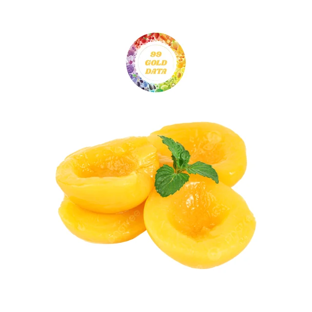 Высококачественные консервированные персики в сиропе лучше всего подходит для десертов и коктейлей доступных экспорта