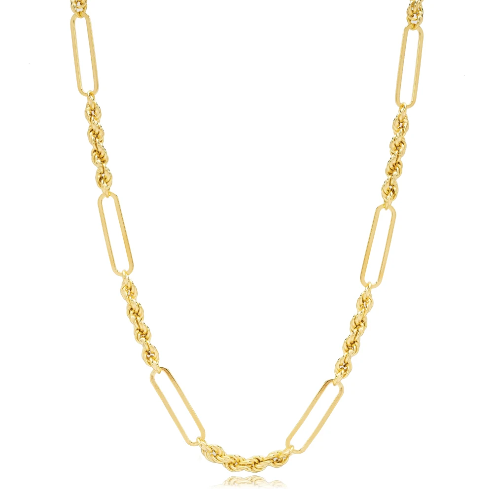 49 cm 5 mm diameter Splendid Long Design Chain Turkish Handmade Wholesale 925 Sterling Silver Jewelry