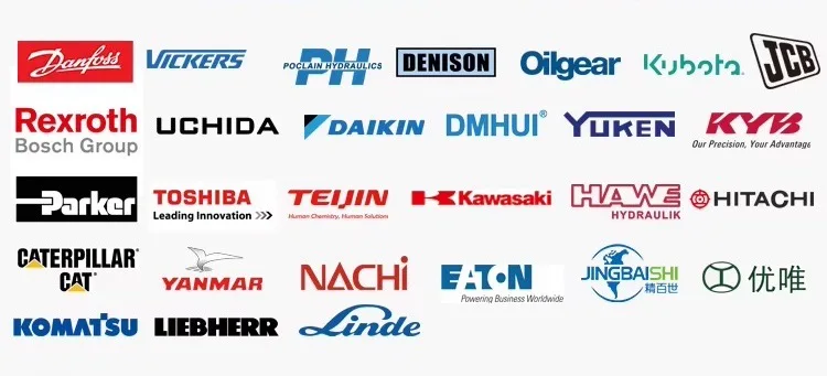 Sauer Danfoss JHC045 Construction Machinery Parts for Excavator Piston Pump Parts