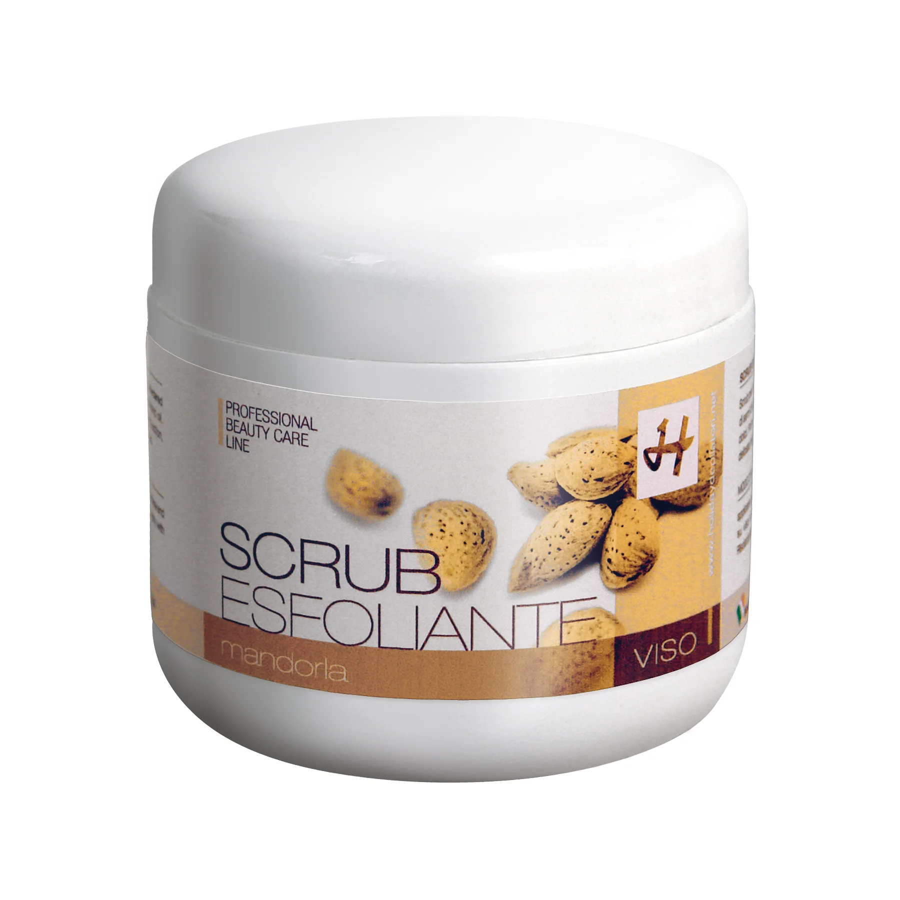 Body And Face Scrub Almond Peeling 500ml Made In Italy