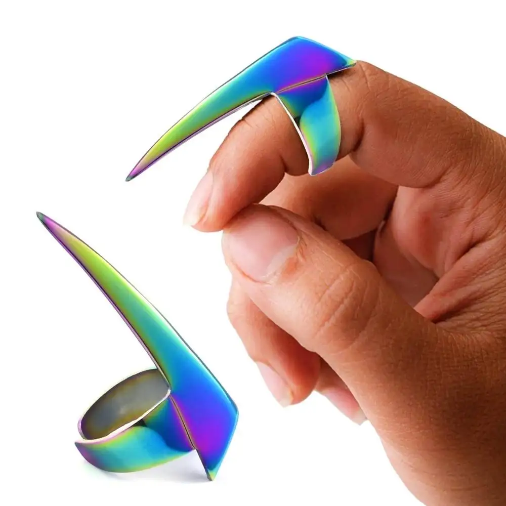 Wholesaler hair extension tools Finger Hair Parting Tool Sectioning Rings Bride Selecting Tools for Human Quick Installation